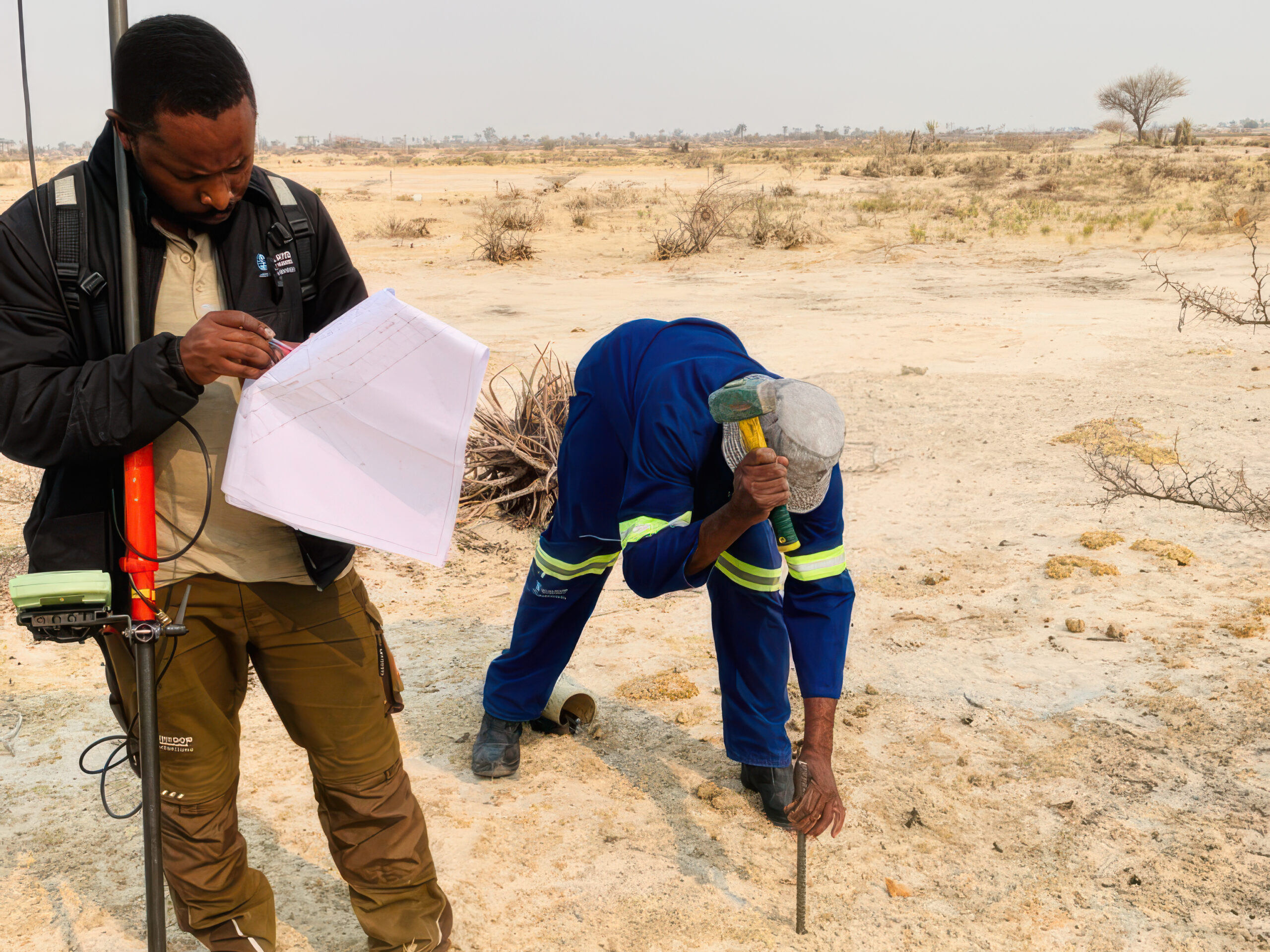 Engineering set-out survey