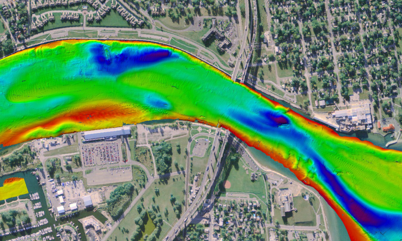 Integrated hydrographic mapping