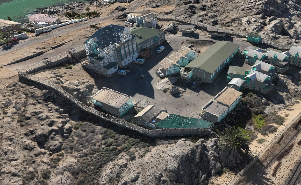 LiDAR scanning point cloud