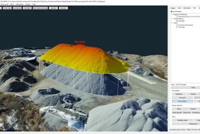 Survey along road or pipeline corridor