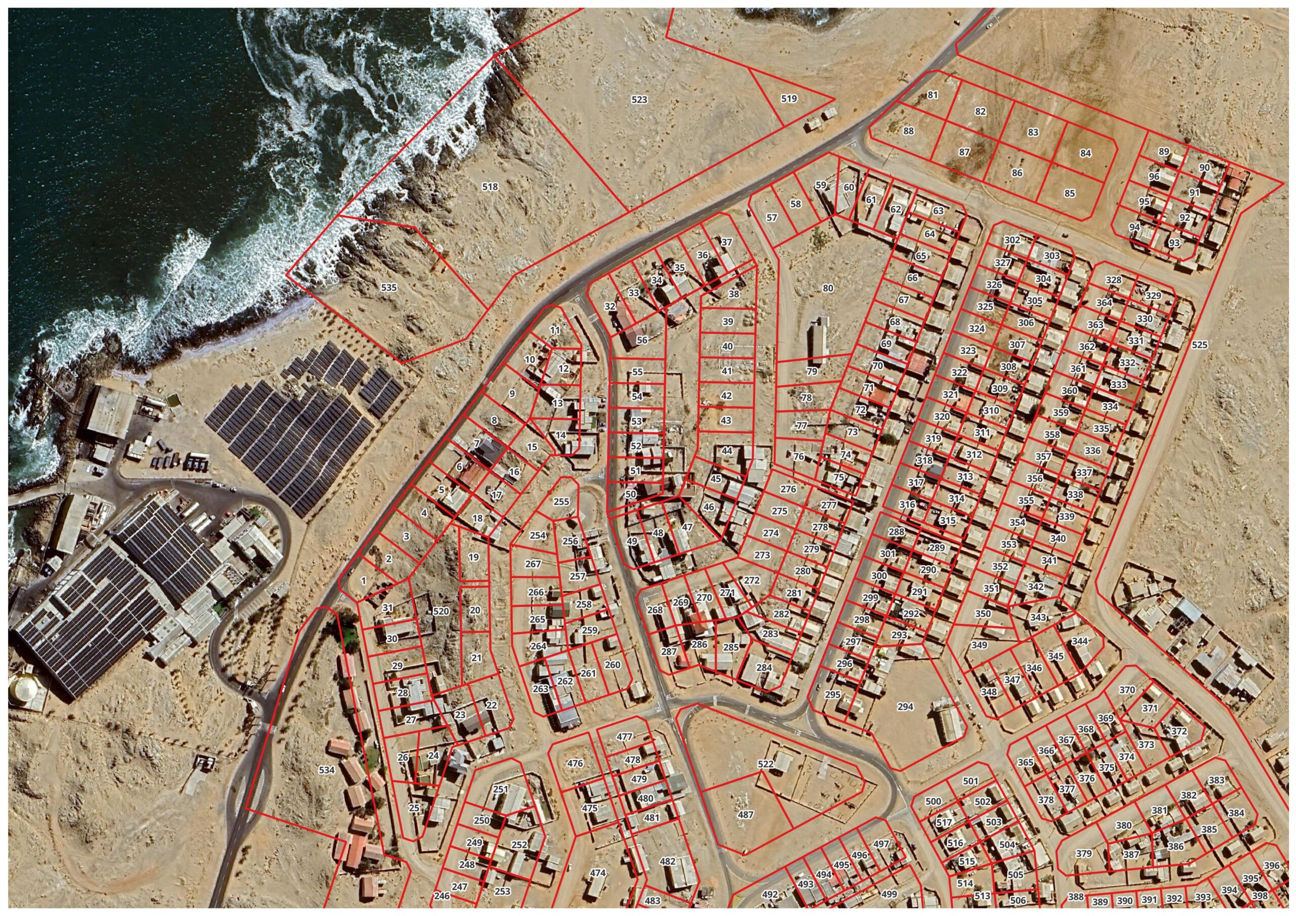 Township establishment surveying