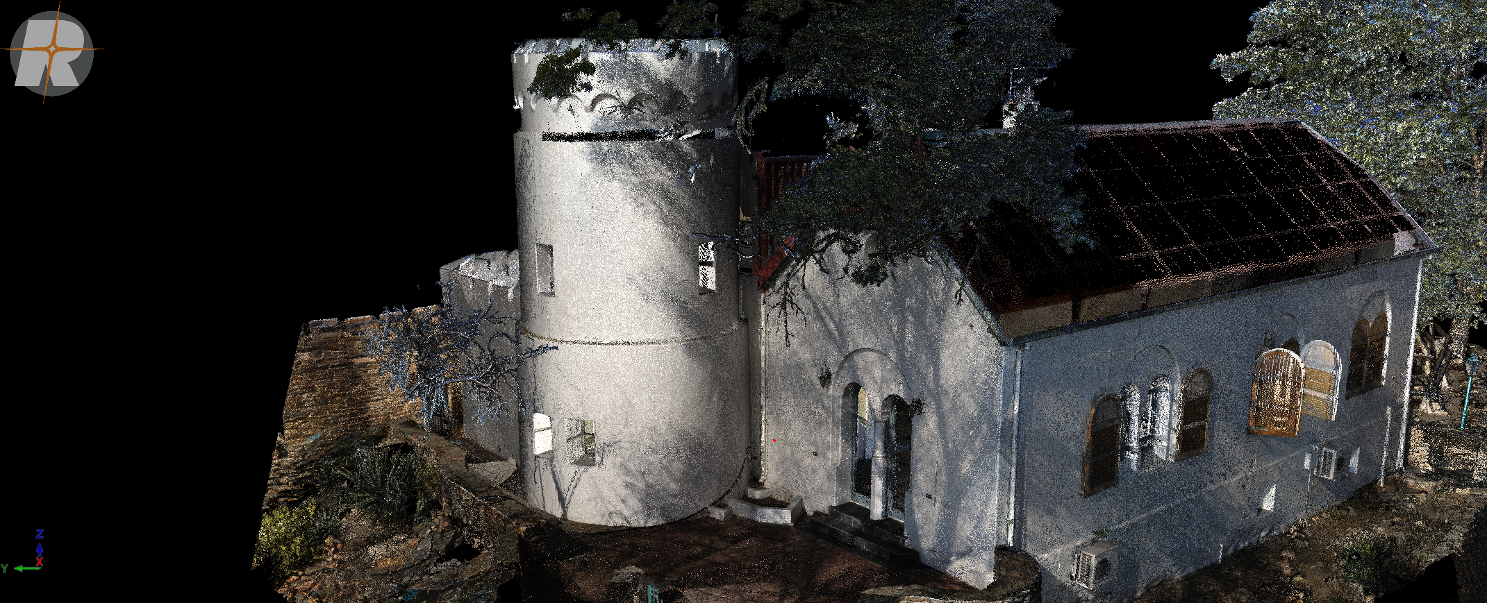 Heritage point cloud documentation