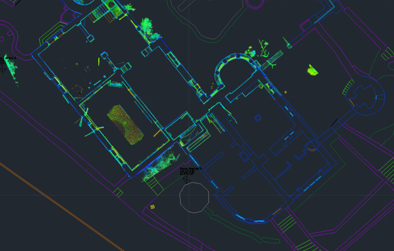 BIM model from point cloud