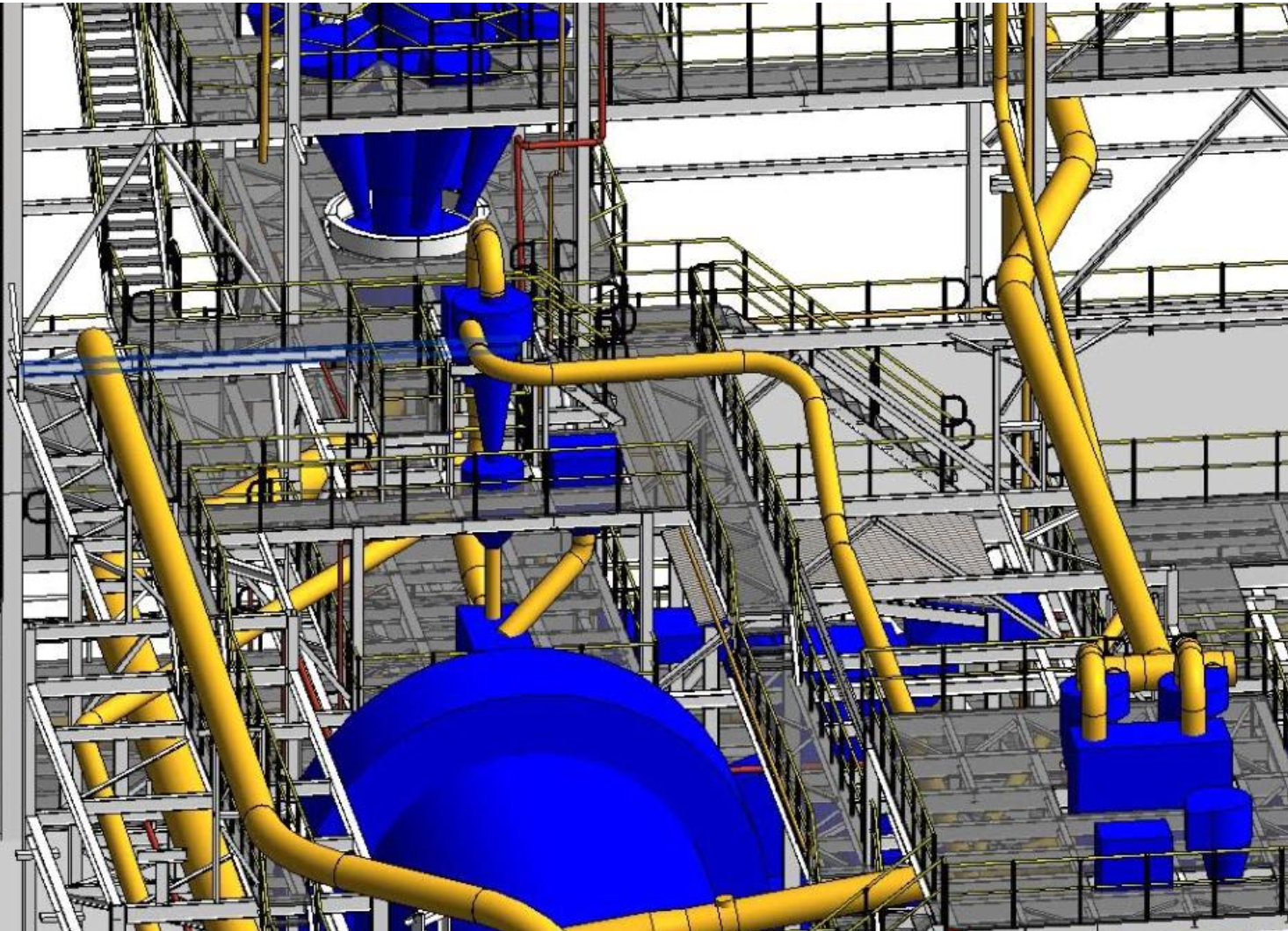 Industrial plant scanning