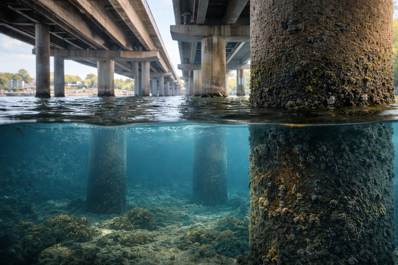 Bridge and underwater structure inspection